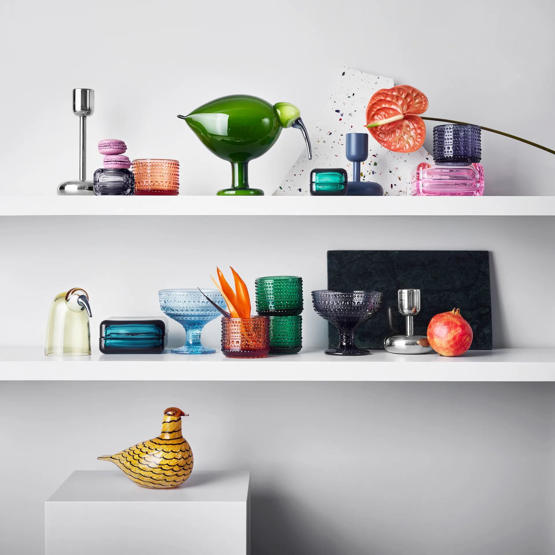 Suporte de velas Nappula metal, grande 183 mm Iittala