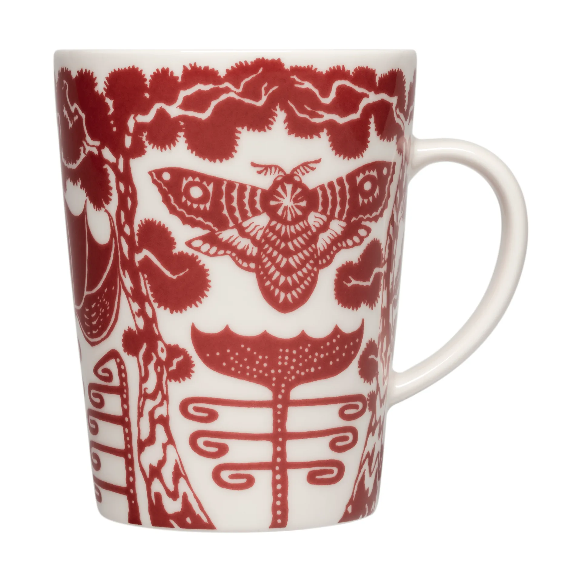 Taika caneca 40 cl embalagem para presente, Yö vermelho granada Iittala