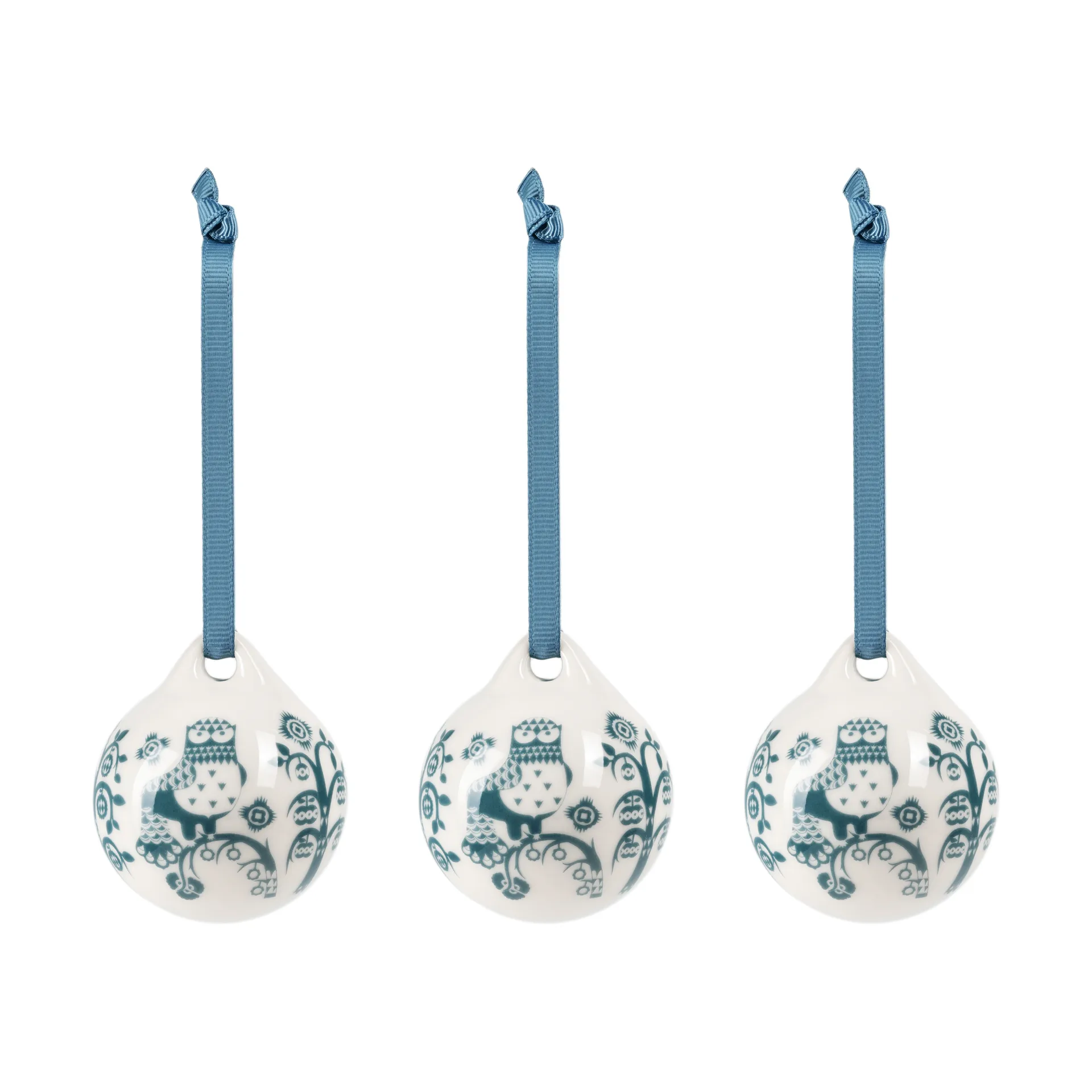 Taika decoração, Azul‑aço, 5 cm, pack de 3 Iittala
