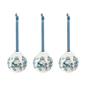 Taika decoração - Azul‑aço, 5 cm, pack de 3 - Iittala