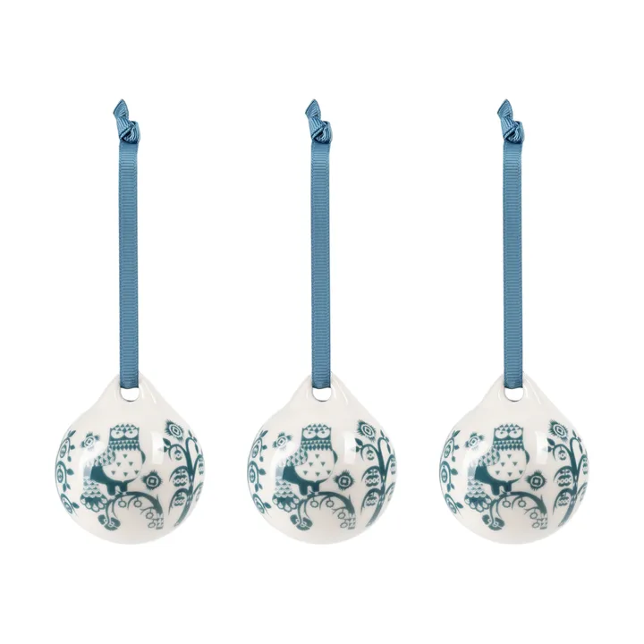 Taika decoração - Azul‑aço, 5 cm, pack de 3 - Iittala