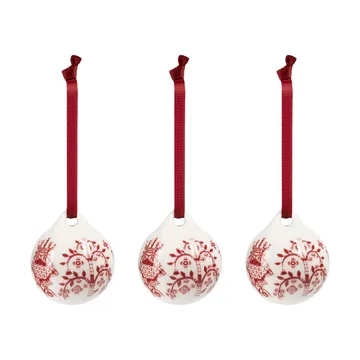 Taika decoração - Granada vermelha, 5 cm, conjunto de 3 peças - Iittala