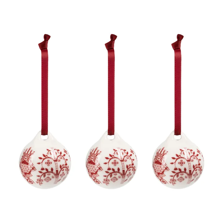 Taika decoração - Granada vermelha, 5 cm, conjunto de 3 peças - Iittala