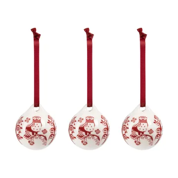Taika decoração - Granada vermelha, 5 cm, conjunto de 3 peças - Iittala