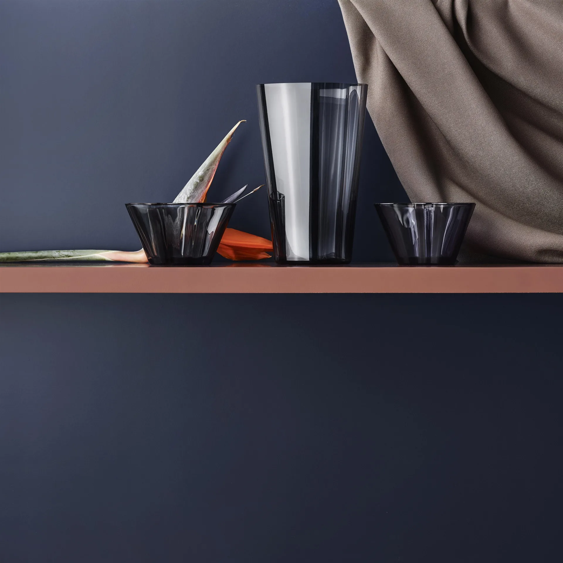 Tigela Alvar Aalto 75 mm, cinza Iittala