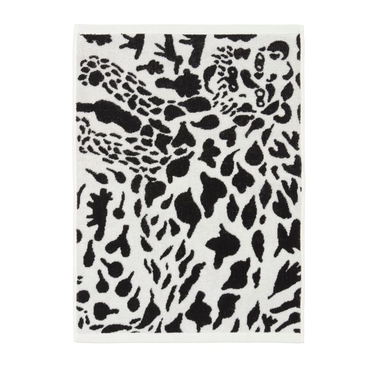 Toalha Oiva Toikka Cheetah 50x70 cm - Preto-branco - Iittala