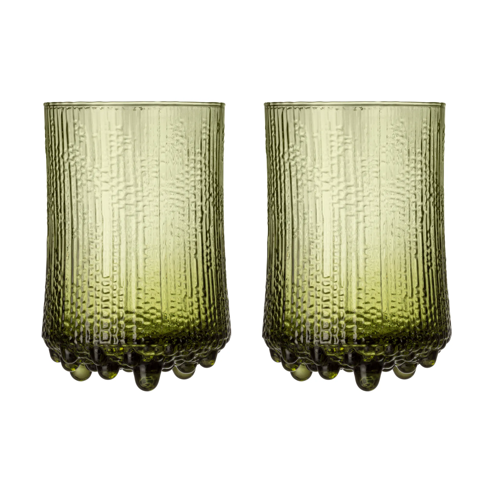 Ultima Thule copo de cerveja finsk sand 38 cl 2 unidades, Verde Iittala