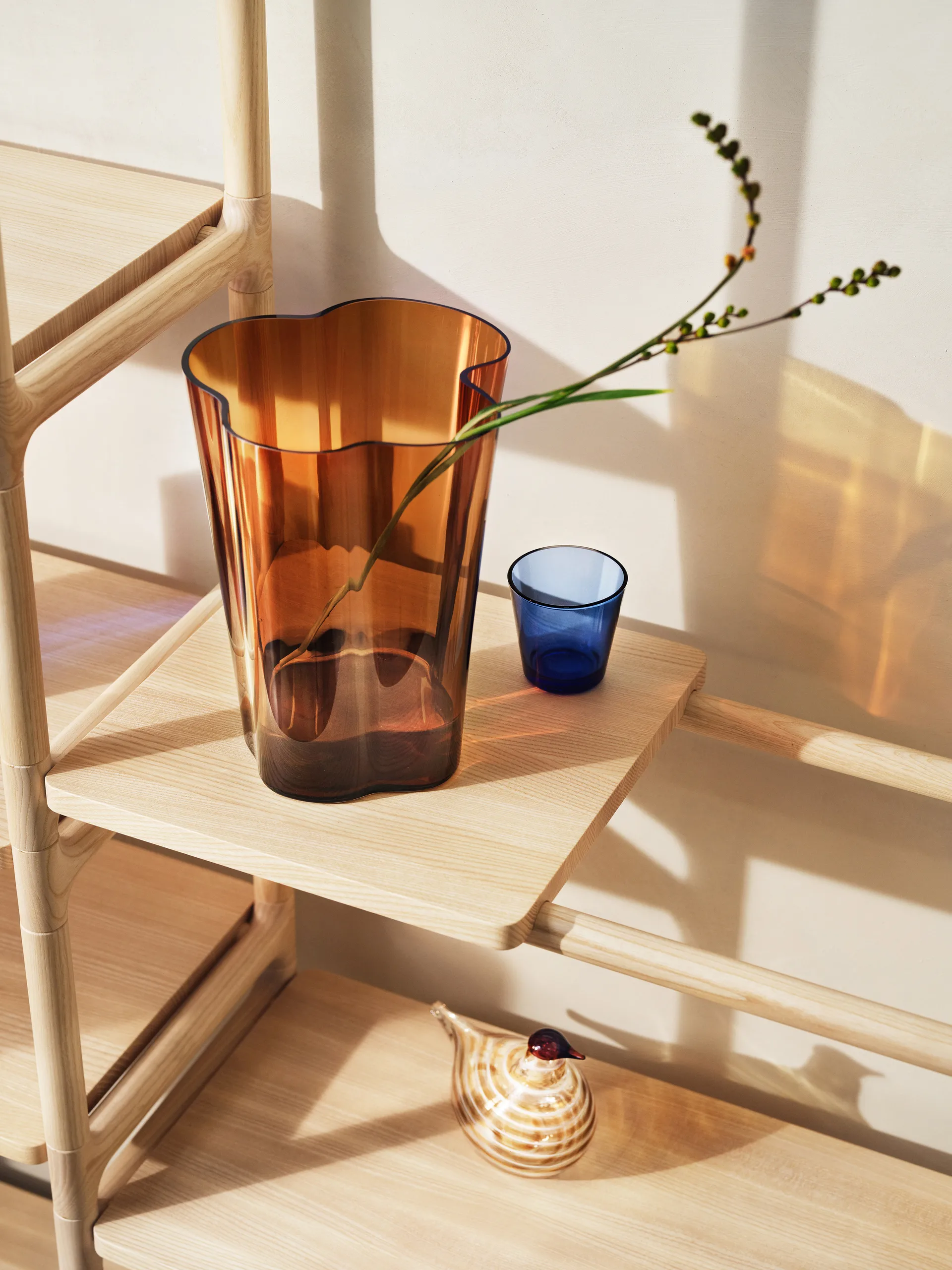 Vaso Alvar Aalto cobre, 270 mm Iittala