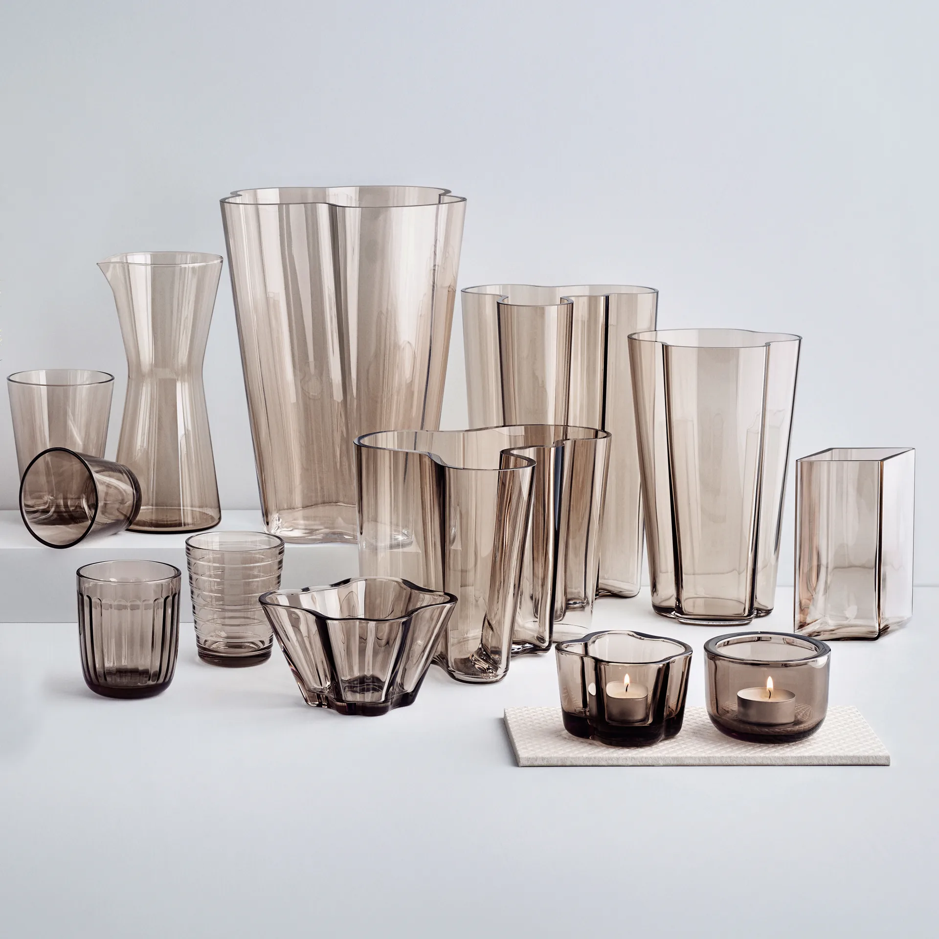 Vaso Alvar Aalto linho, 160 mm Iittala
