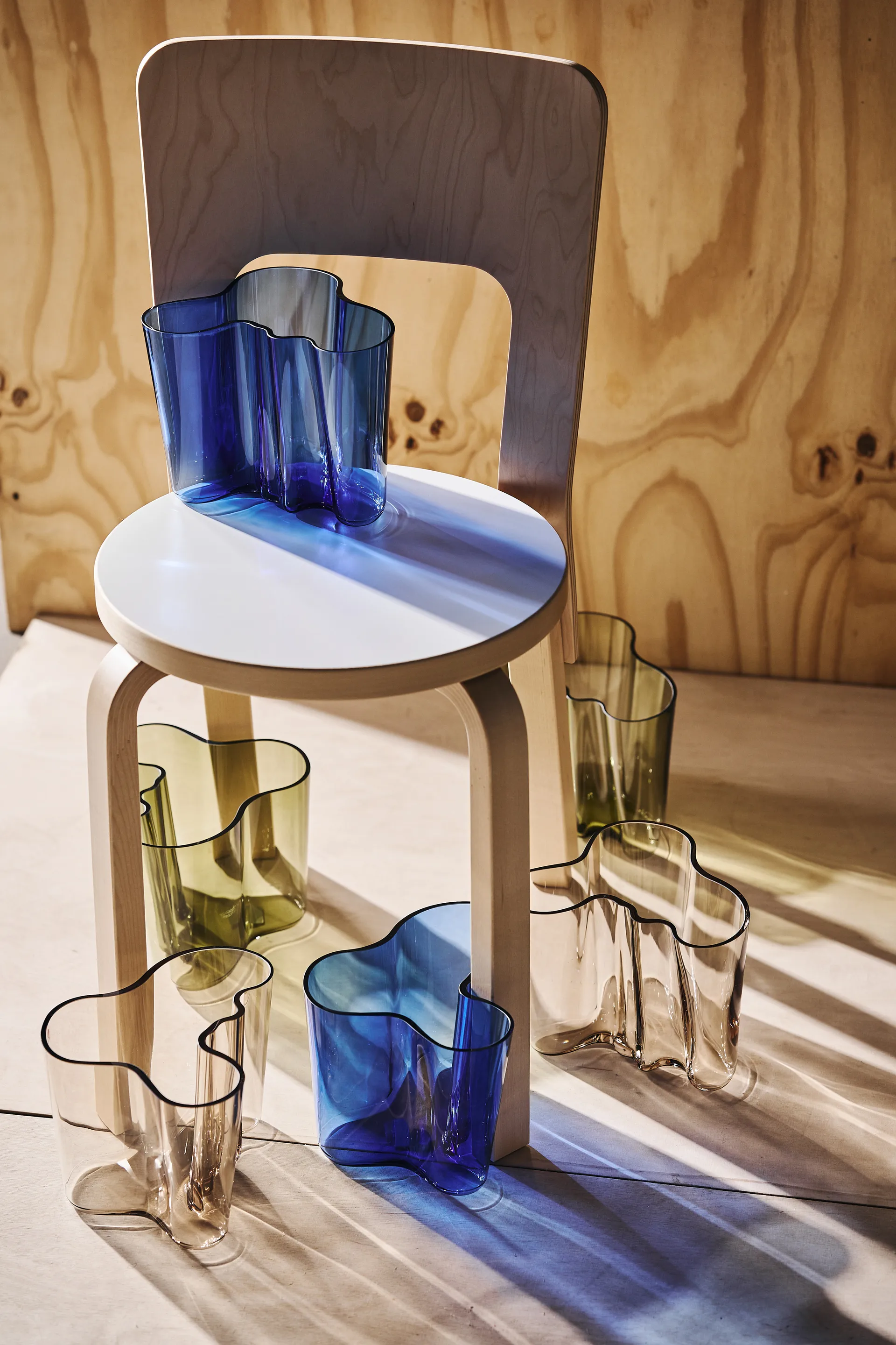 Vaso Alvar Aalto linho, 160 mm Iittala