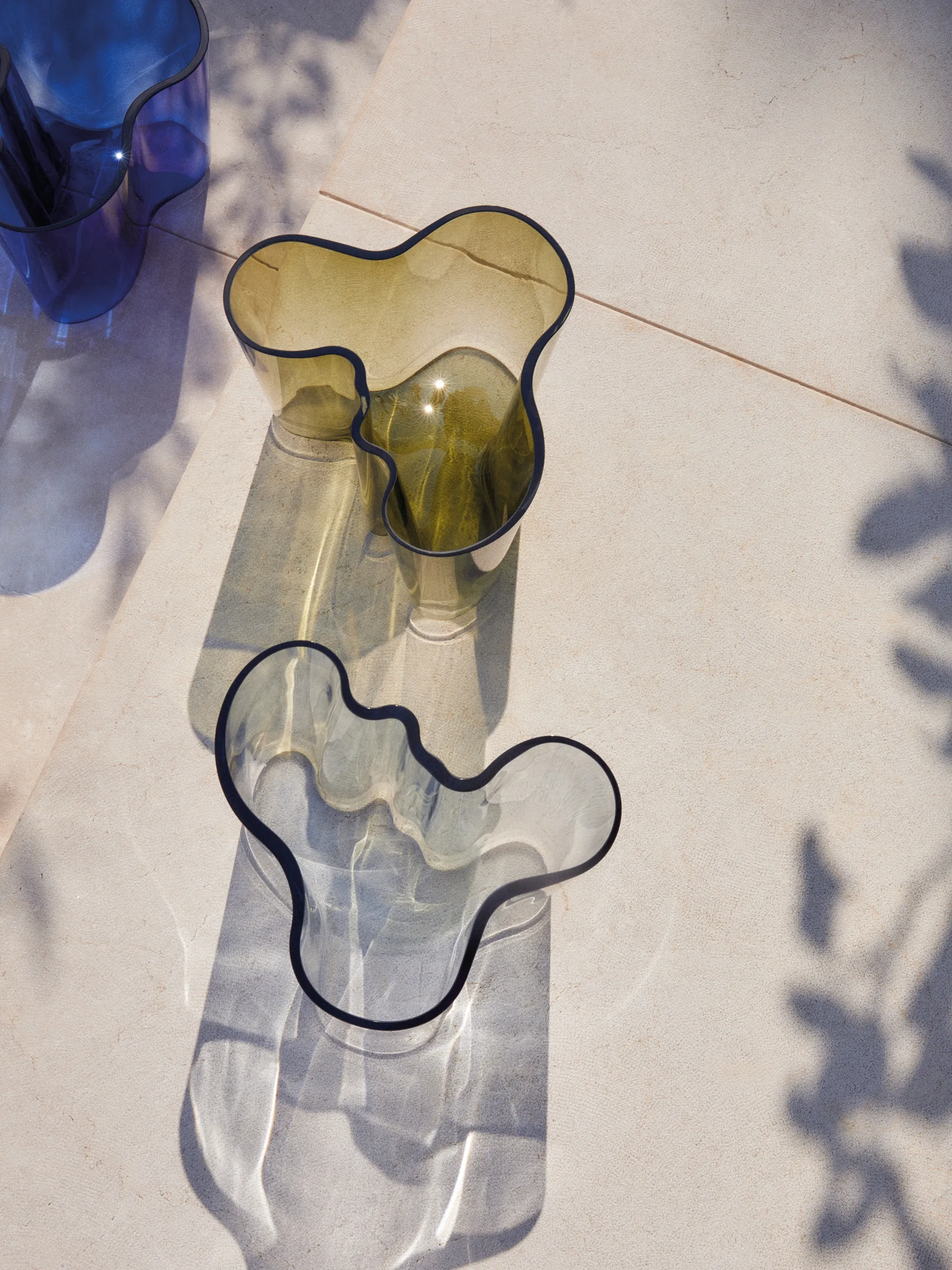 Vaso Alvar Aalto verde musgo, 160 mm Iittala