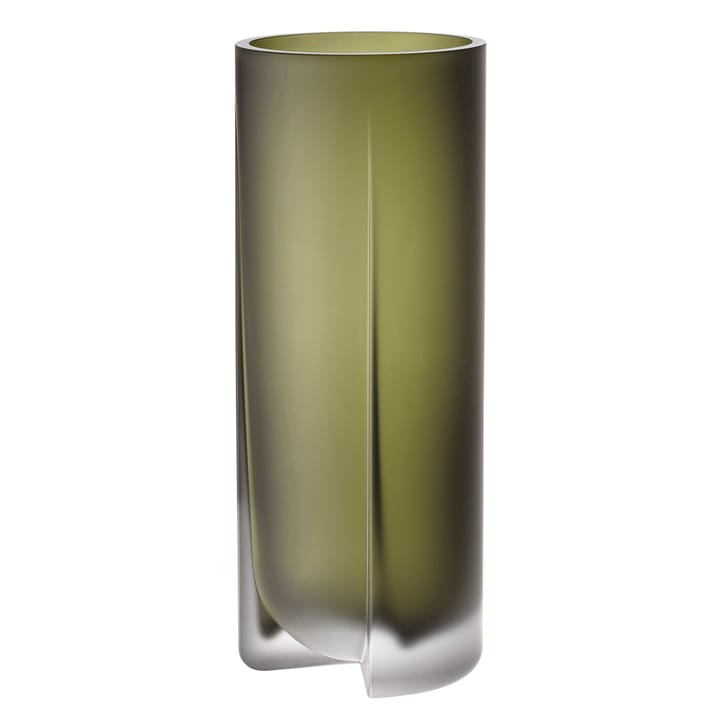 Vaso Kuru 25,5 cm, verde musgo fosco Iittala