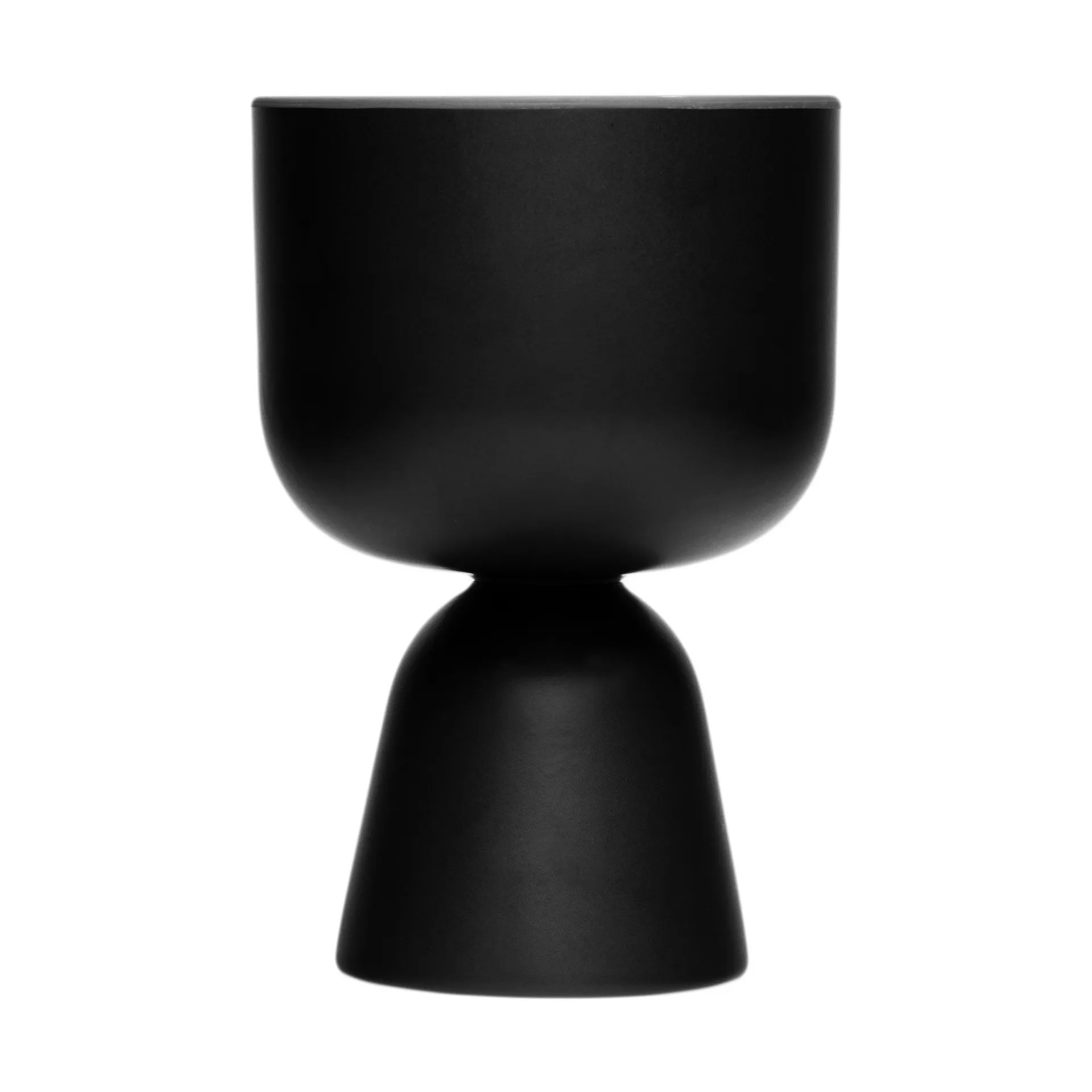 Vaso Nappula, Mate preto, 19x12,5 cm Iittala