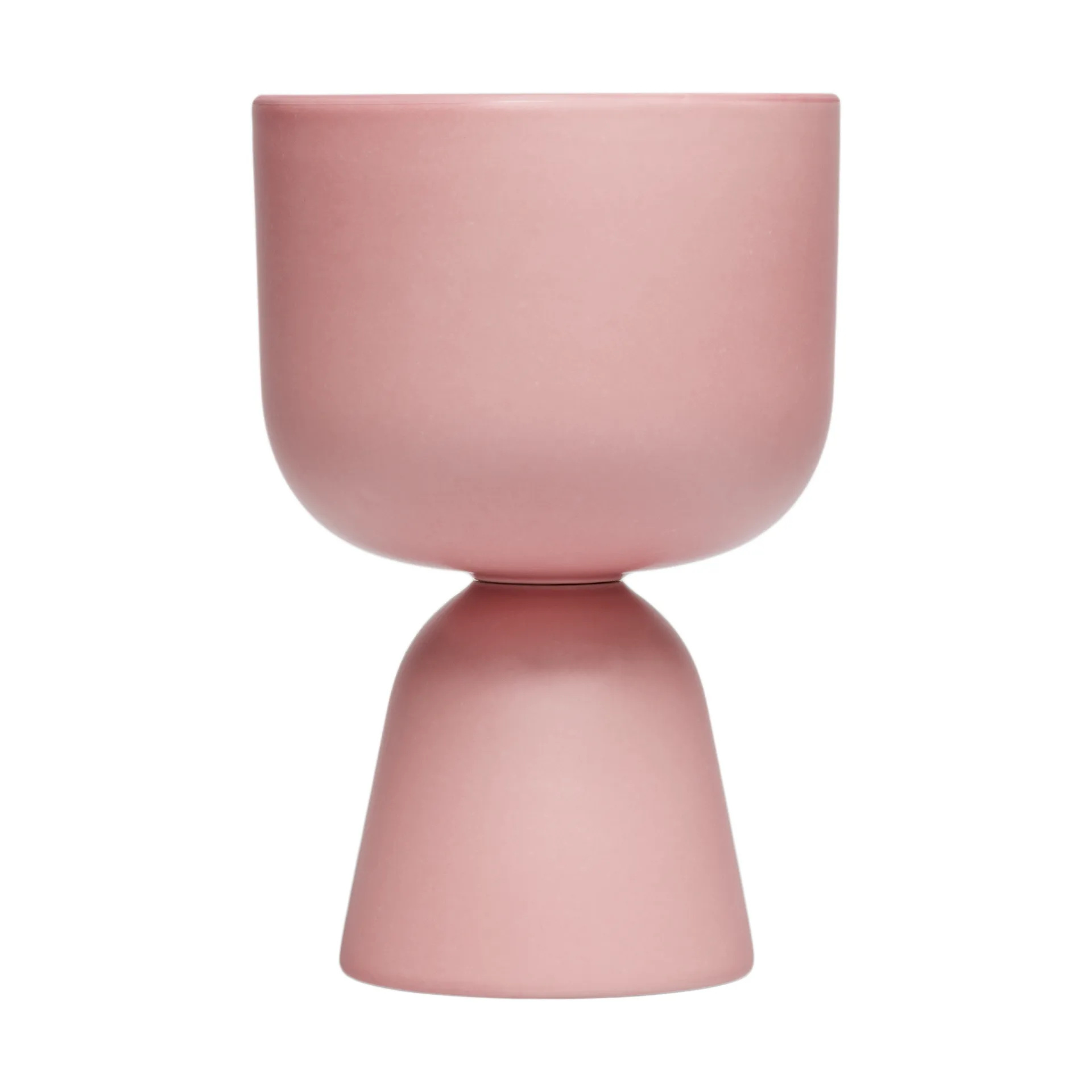 Vaso Nappula, Mate rosa, 19x12,5 cm Iittala