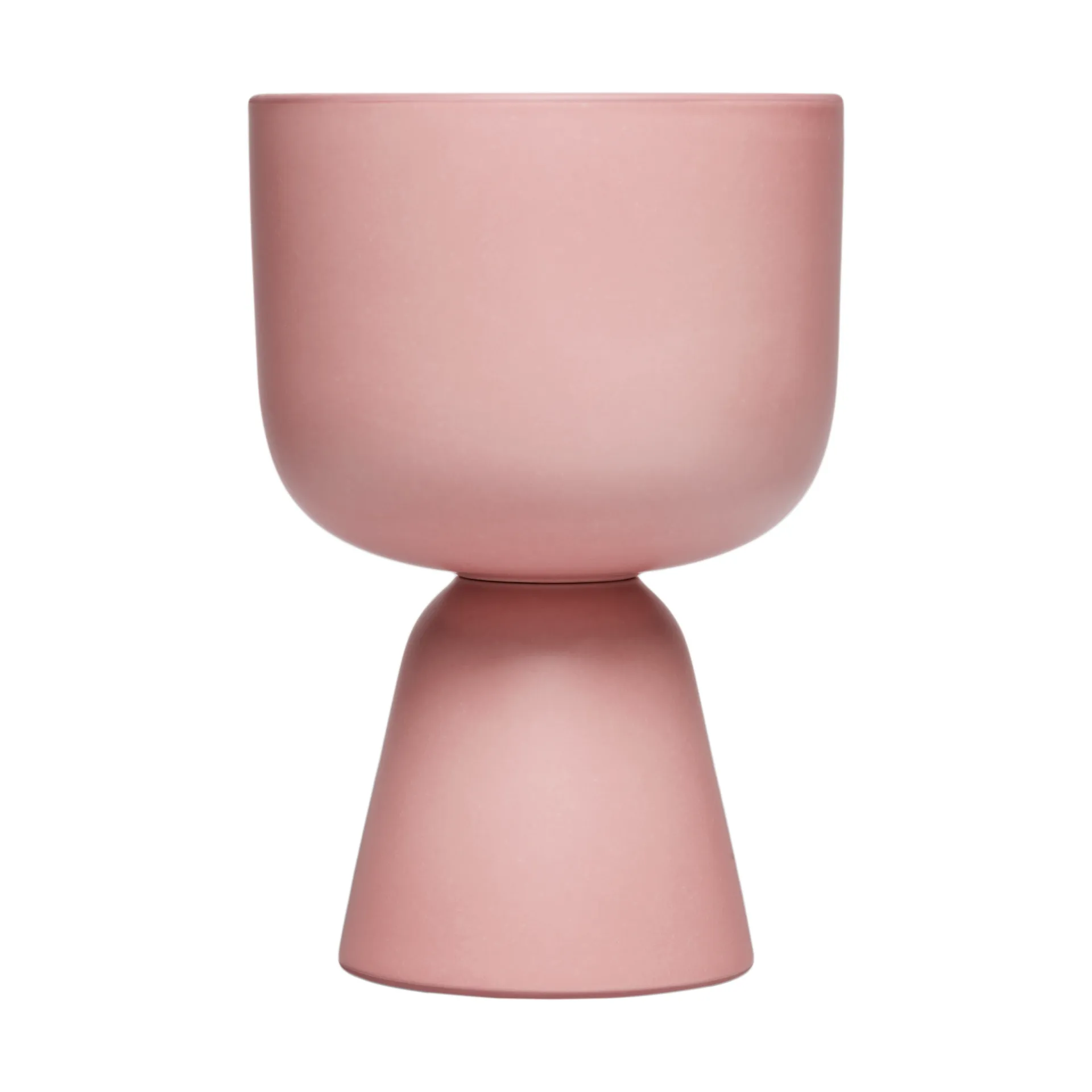 Vaso Nappula, Mate rosa, 23x15,5 cm Iittala