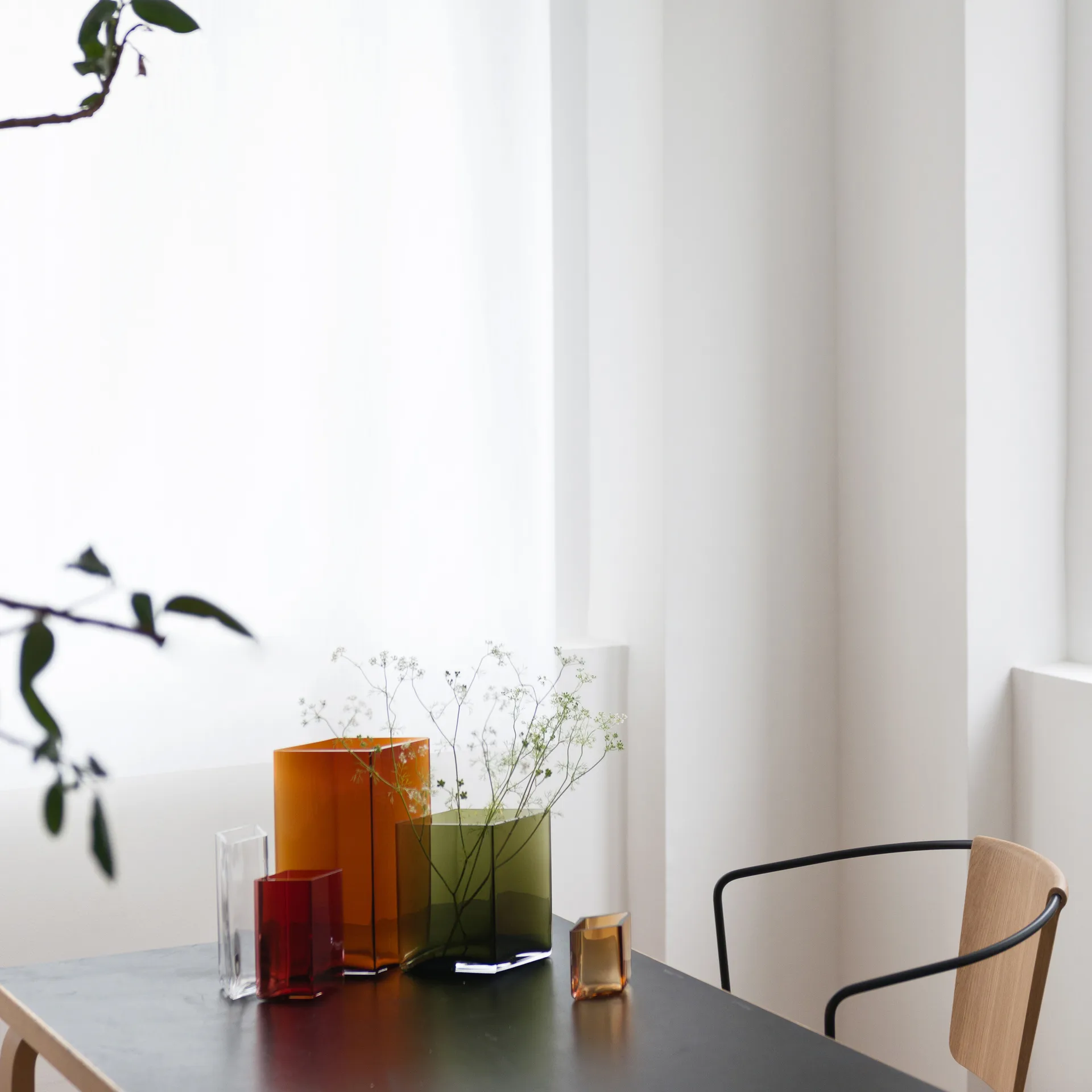 Vaso Ruutu 20,5x27 cm, cobre Iittala