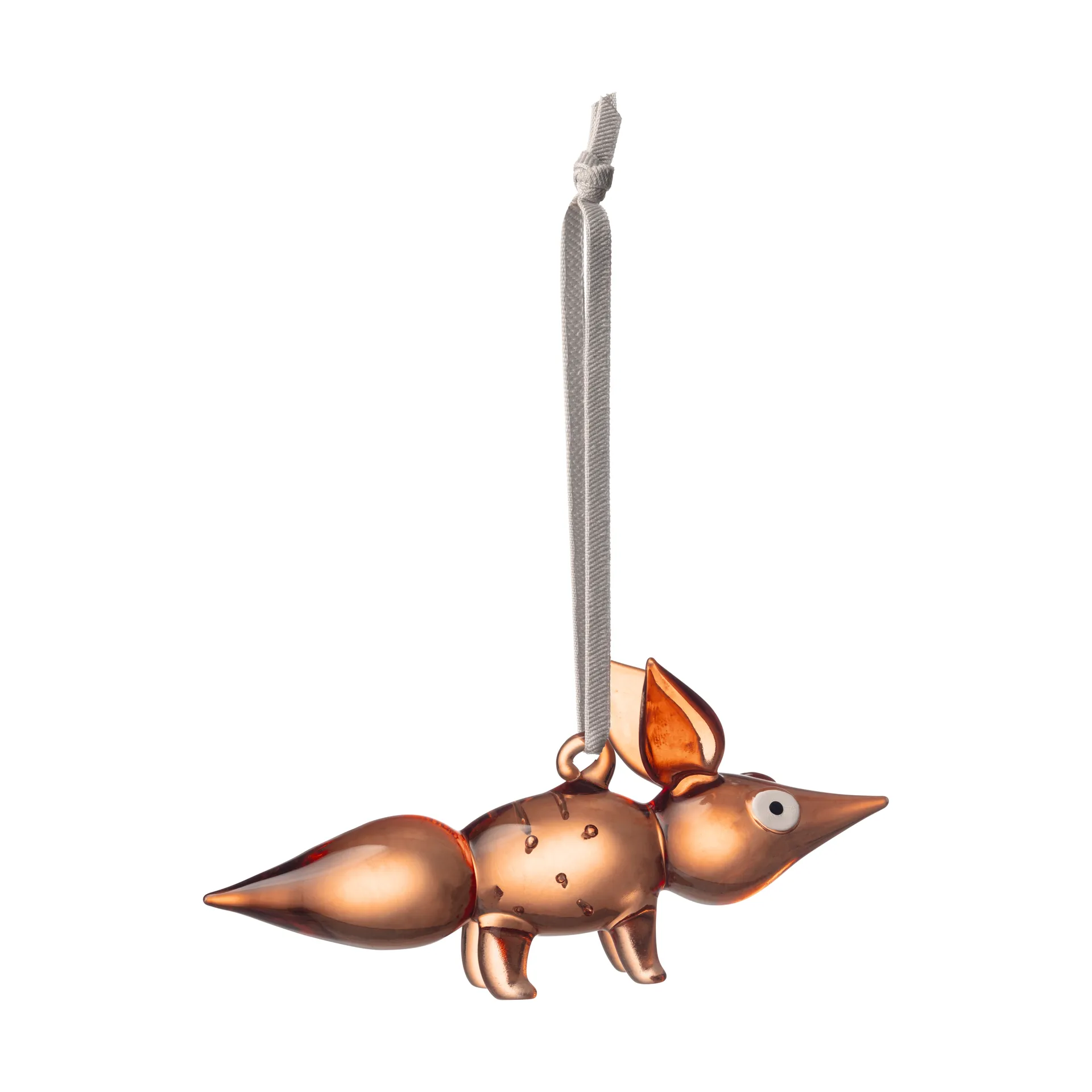 Vulpes cecoração de vidro 11,5 cm, Marrom Iittala