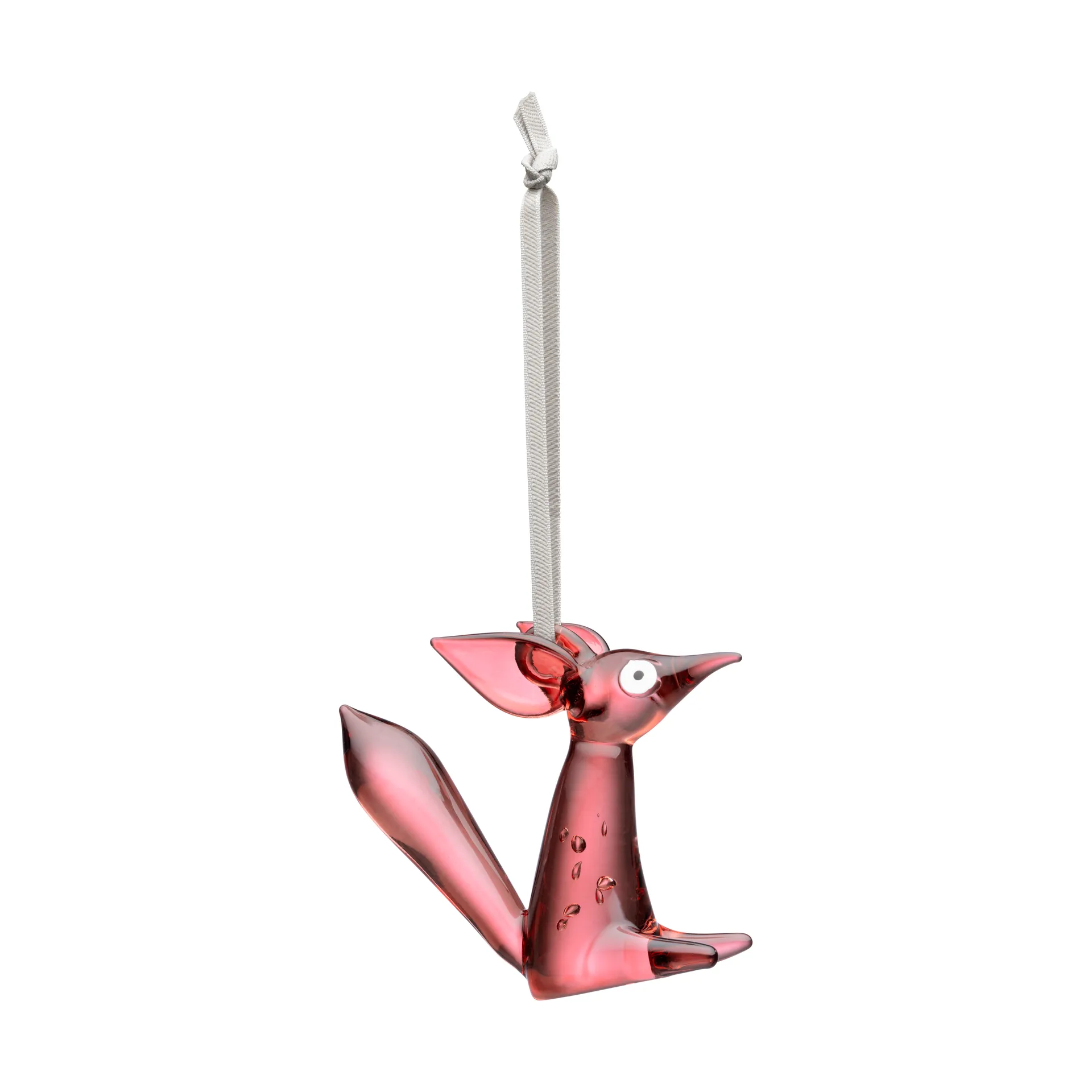 Vulpes decoração em vidro 8 cm, Cereja Iittala