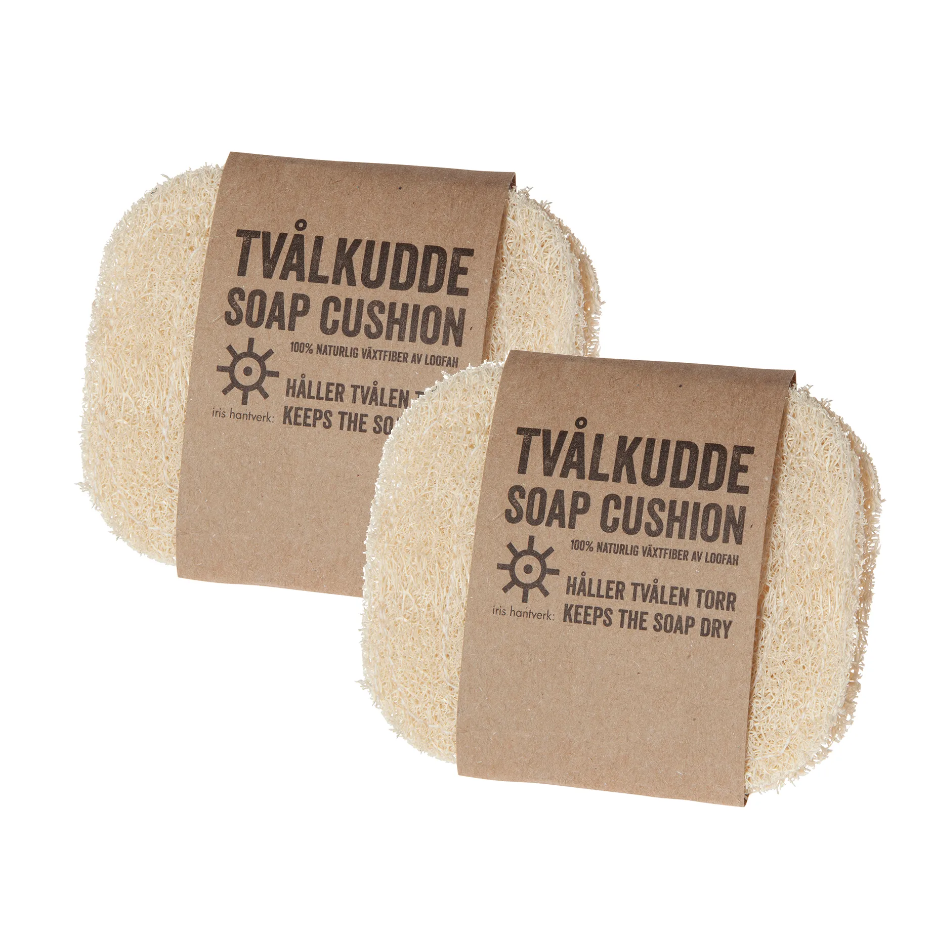 Almofada de sabonete Iris hantverk 2 un., esponja Iris Hantverk