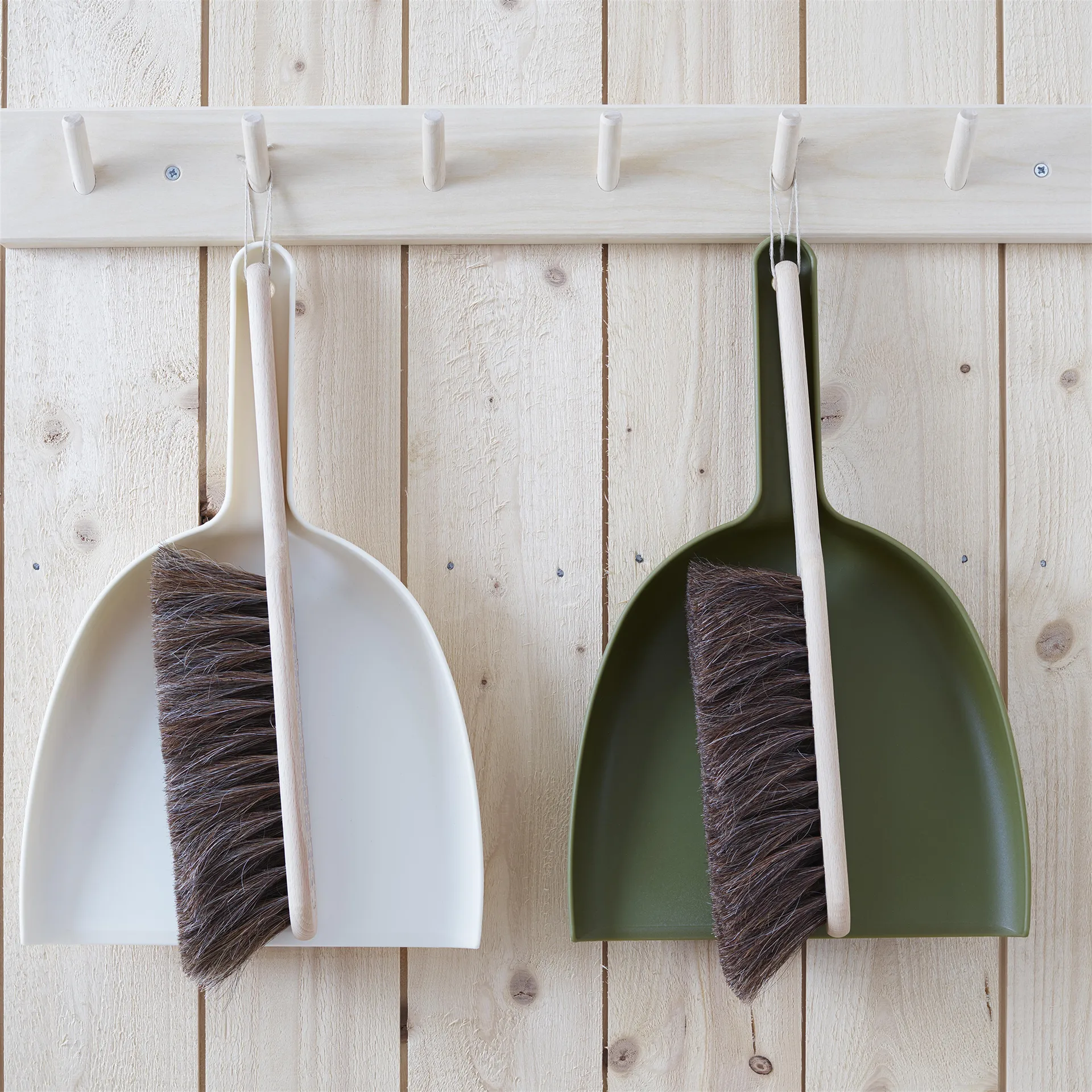 Cabide com ganchos Knopplist madeira de bétula , 7 ganchos Iris Hantverk