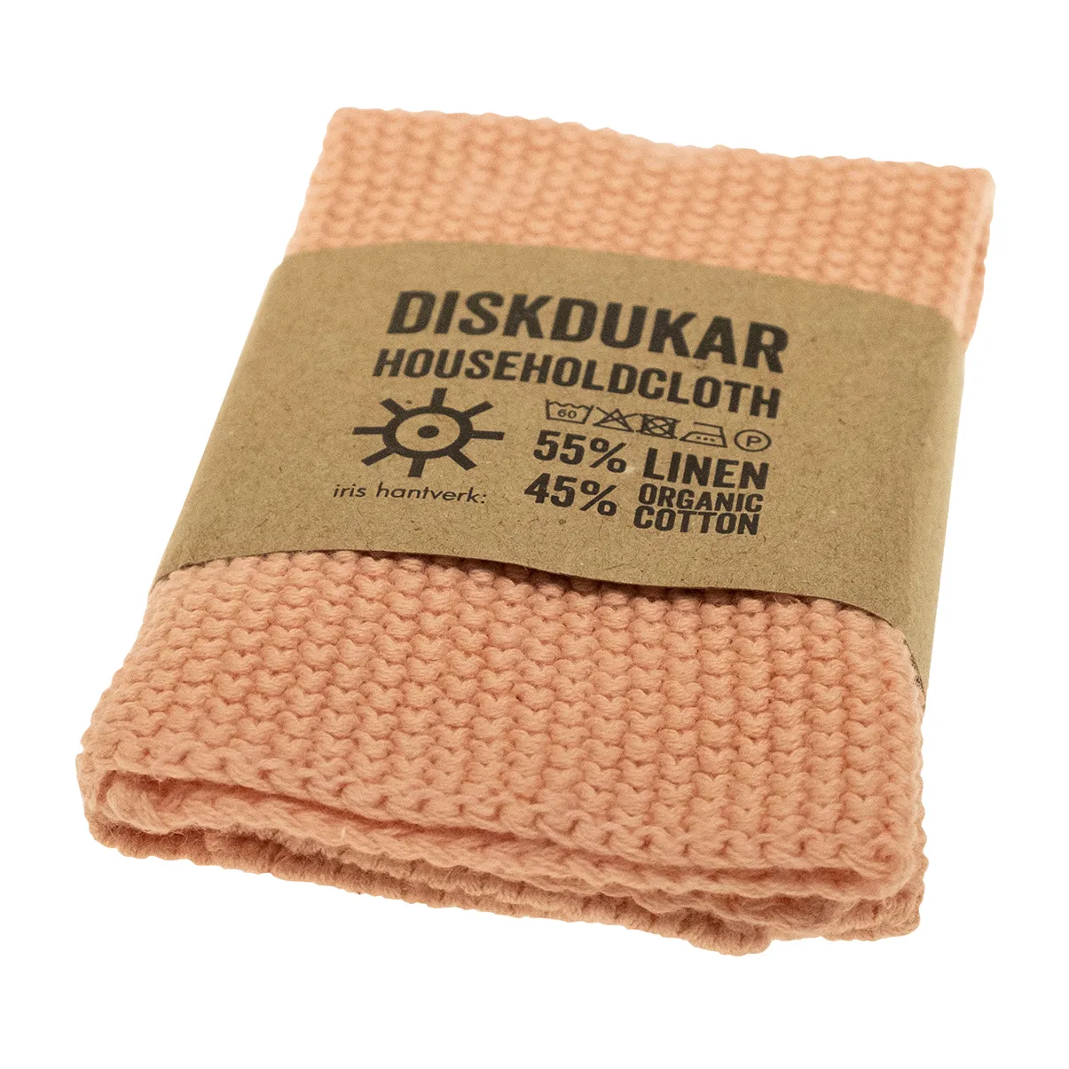 Pano de louça Iris Hantverk, Rosa Mate Iris Hantverk