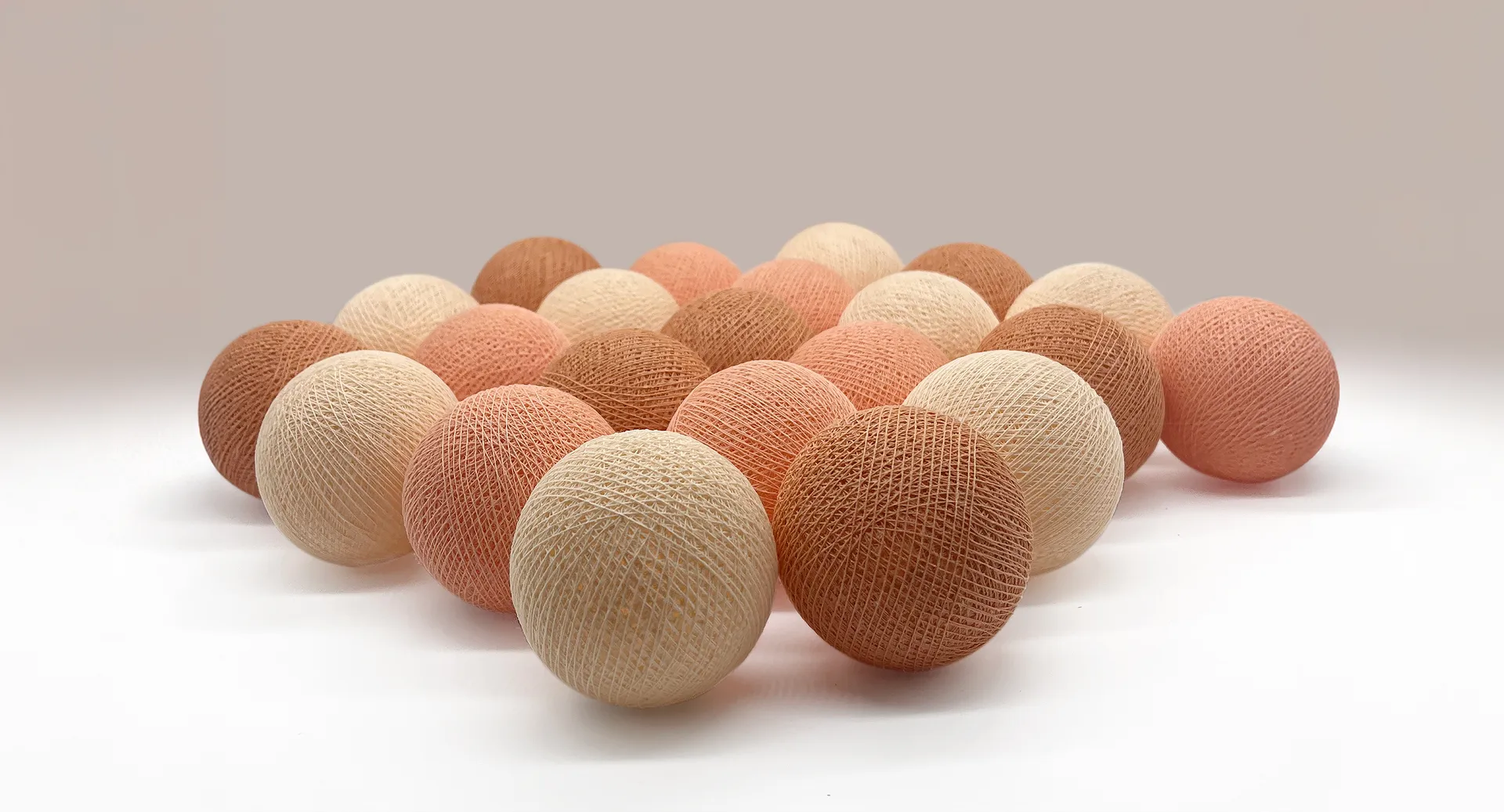 Irislights cordão de luzes, Peach, 35 bolas Irislights