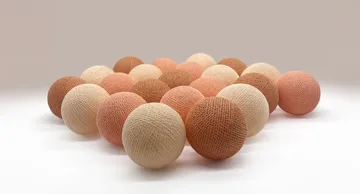 Irislights cordão de luzes - Peach, 35 bolas - Irislights