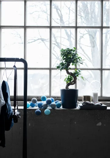 Oceans blue 20-velas 390 cm - Azul - Irislights