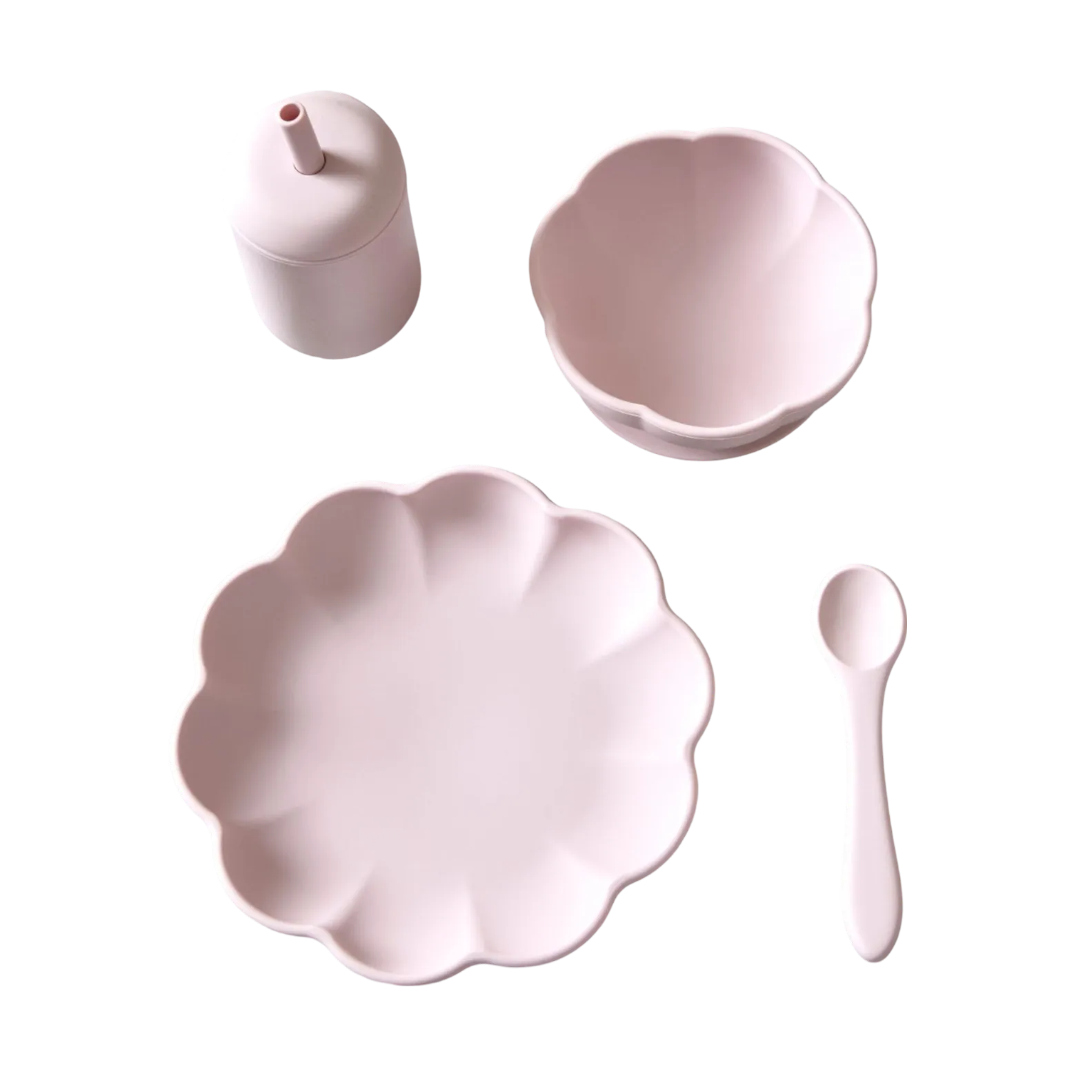 Conjunto infantil Little Poppy, 4 peças, Light pink Jack o Juno