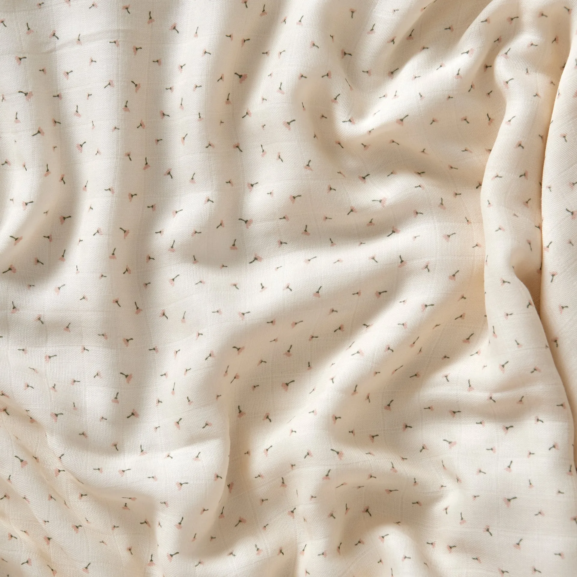 Manta de musselina Poppy 120x120 cm, Poppy in Bloom Jack o Juno