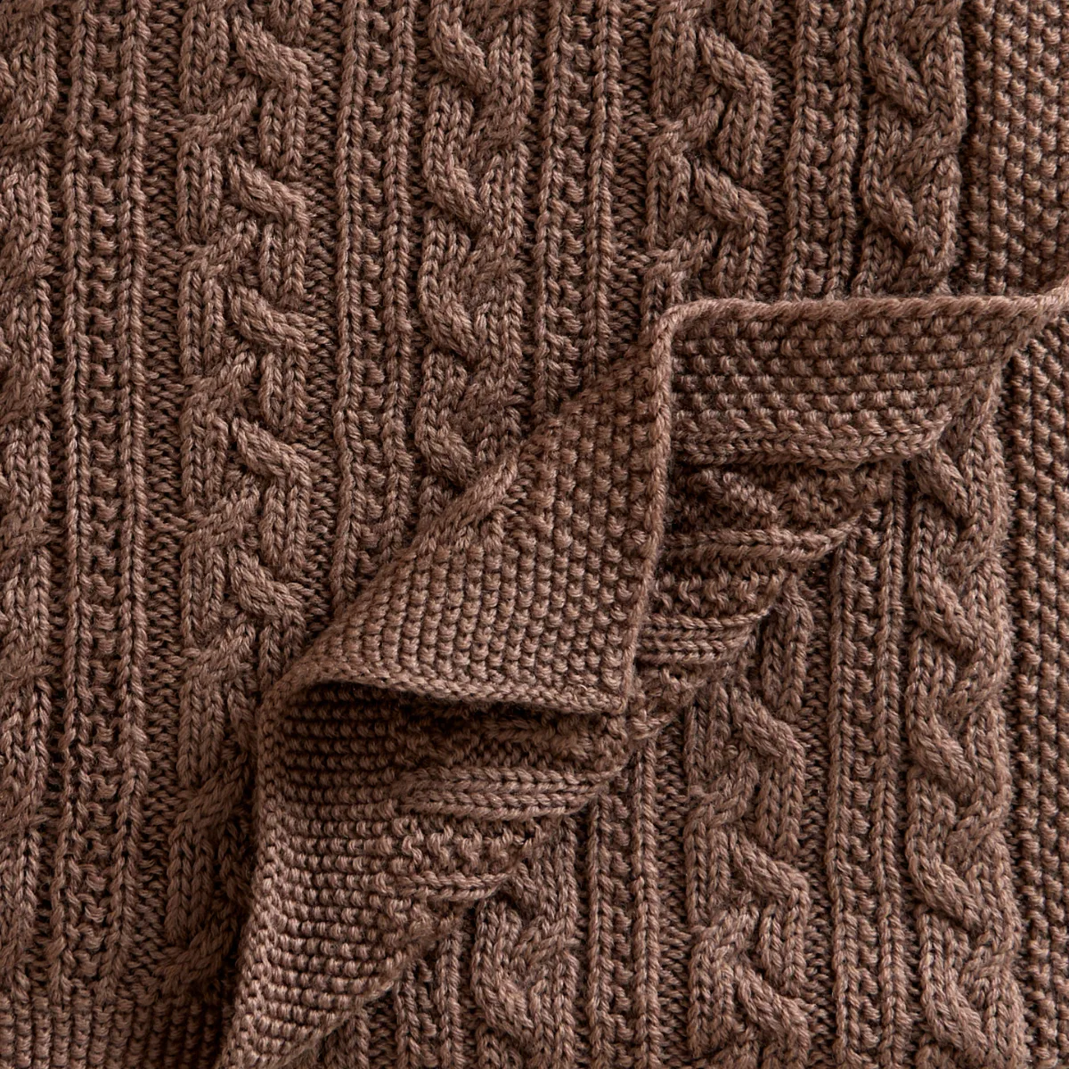 Manta para bebê tricotada em lã merino 80x100 cm, Cookie Jack o Juno