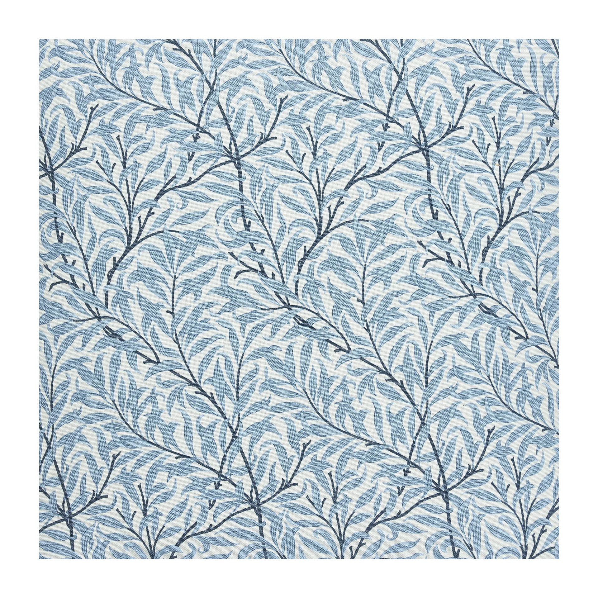 Tecido Ramas, Branco-azul claro Jakobsdals