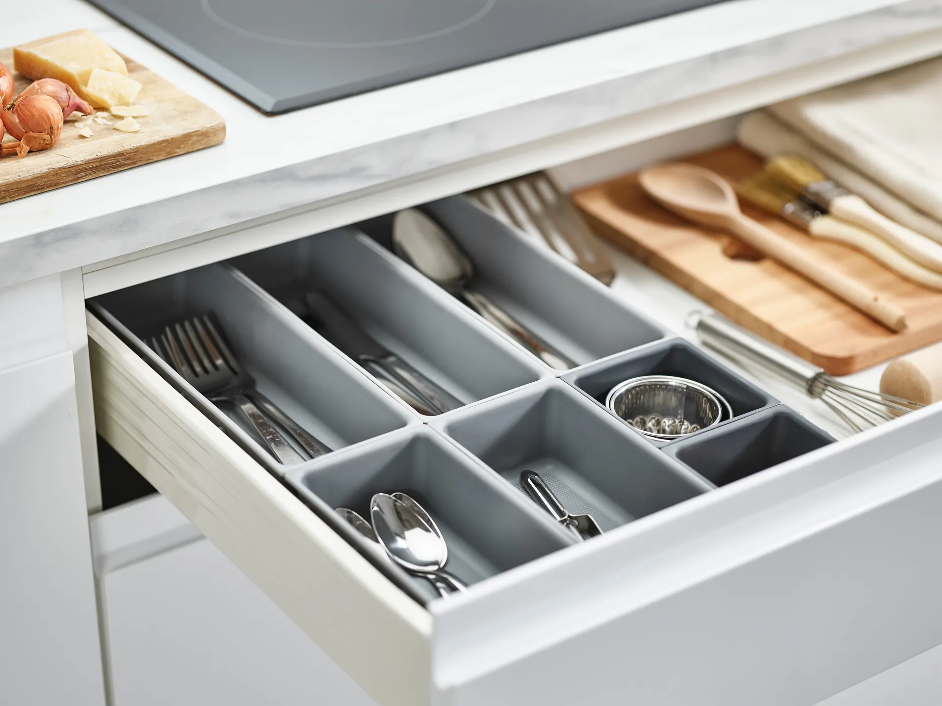 Blox Conj. de organização 7 peças, Cinza Joseph Joseph