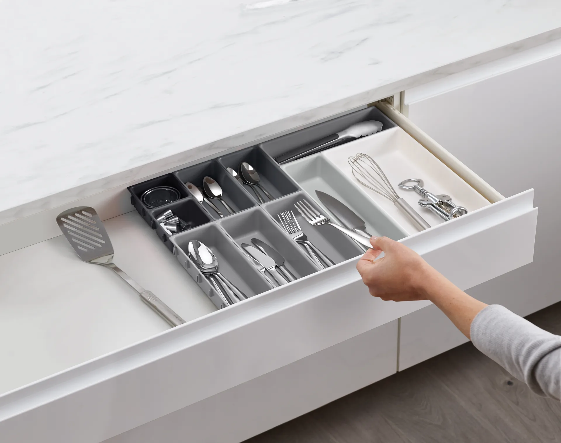 Blox Conj. talheres 10 peças, Cinza Joseph Joseph