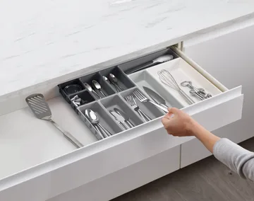 Blox Conj. talheres 10 peças - Cinza - Joseph Joseph