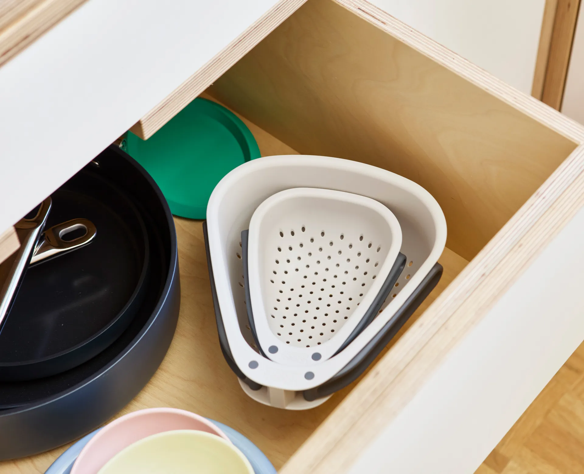 Droplet escorredor dobrável pedra, Mini Joseph Joseph