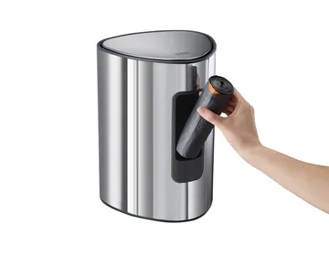 Easystore luxe Caixote com pedal 5 L - Aço inoxidável - Joseph Joseph