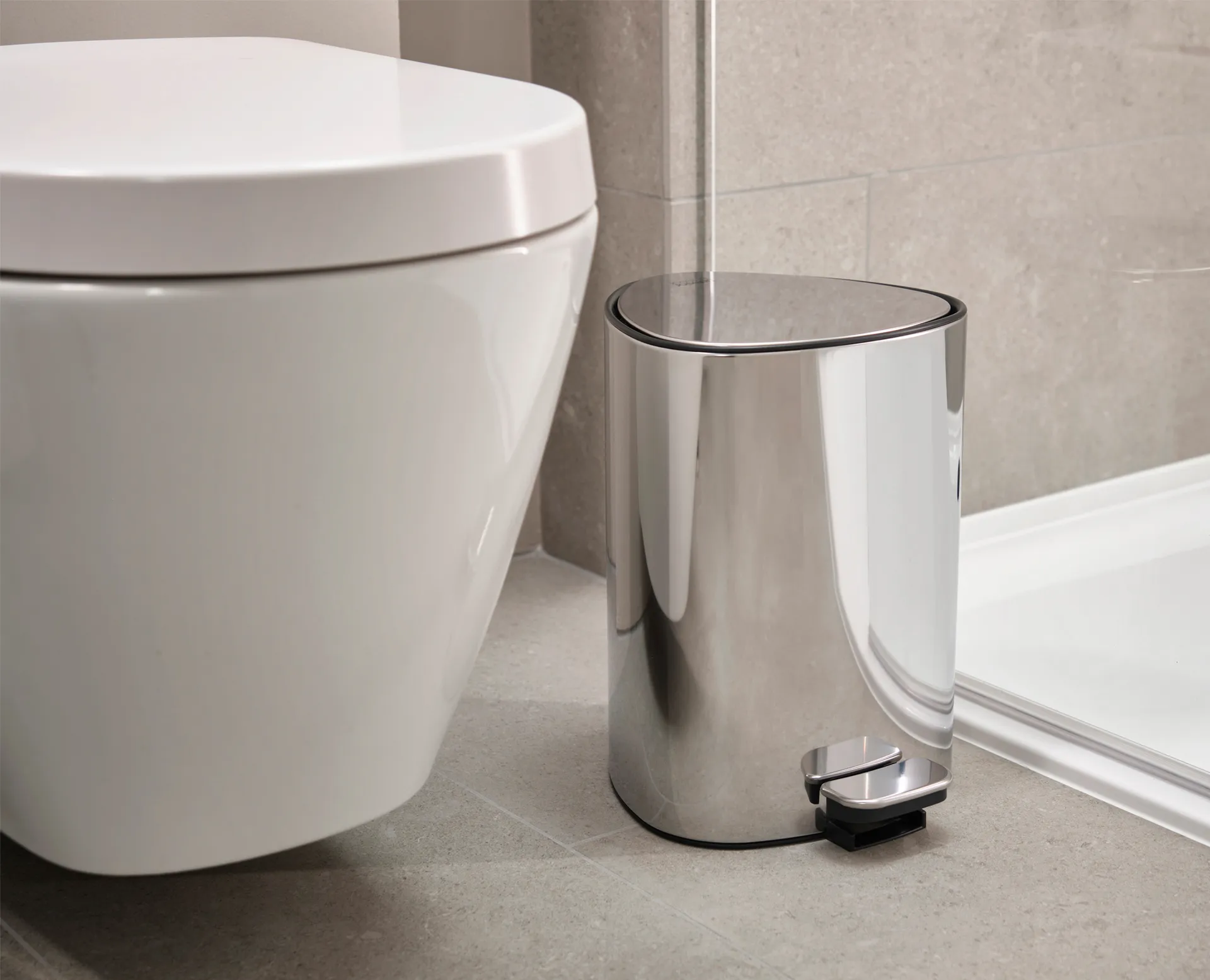 Easystore luxe Caixote com pedal 5 L, Aço inoxidável Joseph Joseph