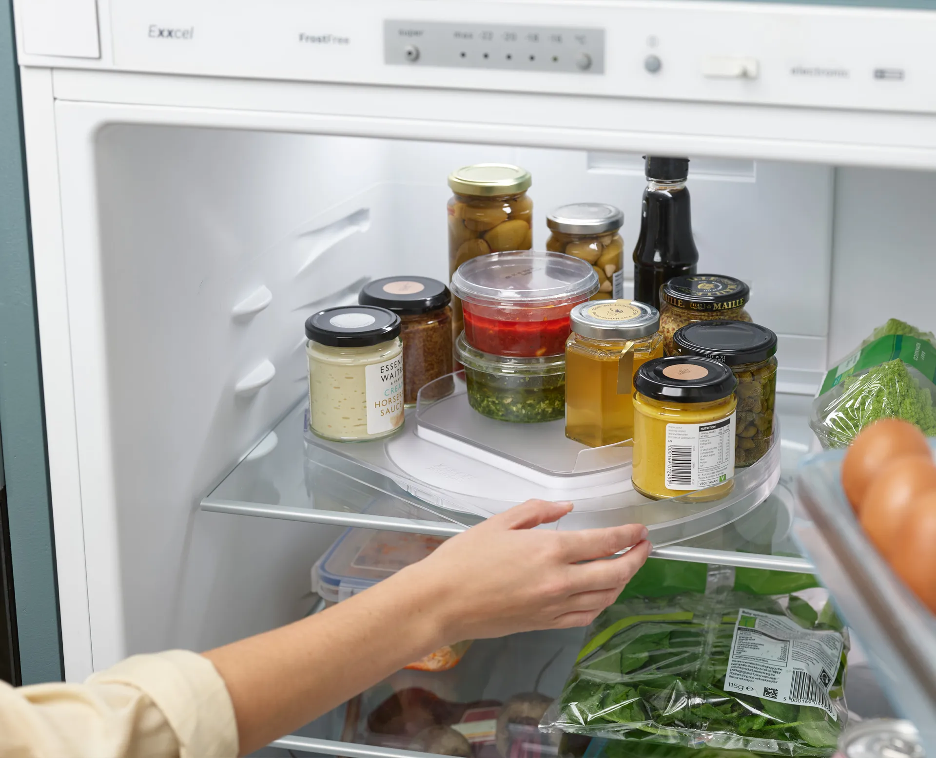 Fridgestore bandeja giratória para frigorífico, Transparente Joseph Joseph