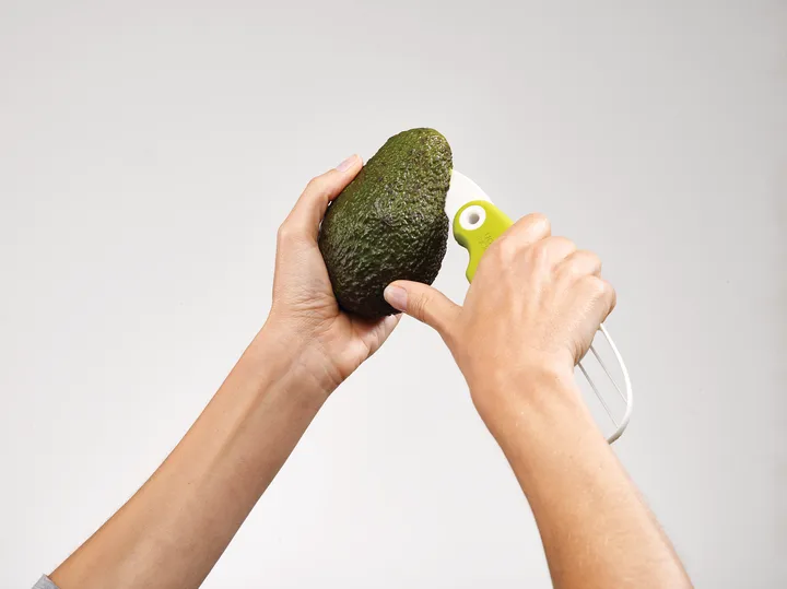 Goavocado cortador de abacate 3-em-1 - Verde-branco - Joseph Joseph