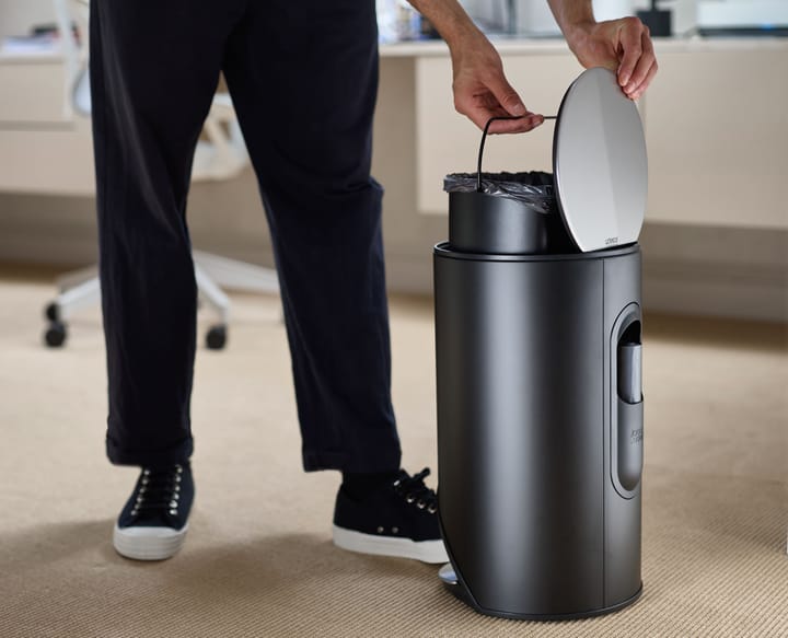 Joseph Joseph Arc lixo de pedal 10 L, Carbon black Joseph Joseph