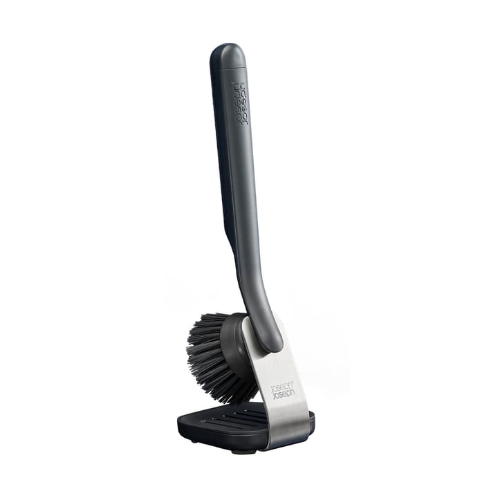 Joseph Joseph Sinktech escova de loiça com suporte de aço - Cinza - Joseph Joseph