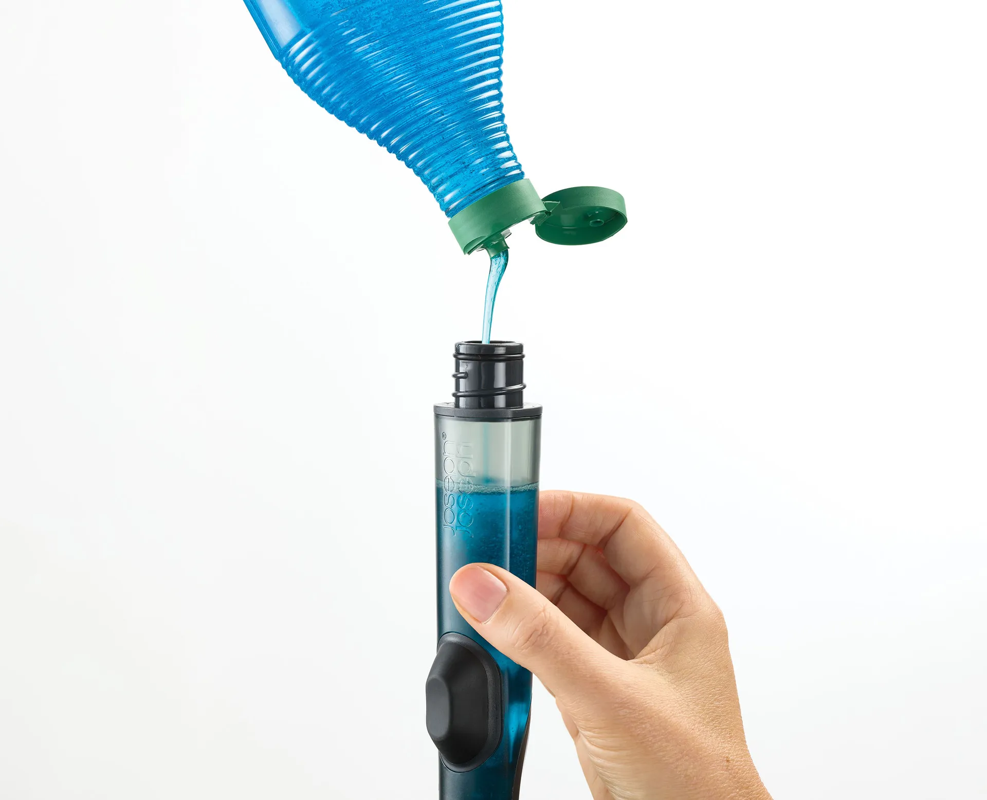 Joseph Joseph Sinktech escova de loiça com suporte de aço, Claro Joseph Joseph