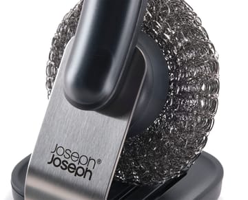 Joseph Joseph Sinktech escova de loiça com suporte de aço - Claro - Joseph Joseph