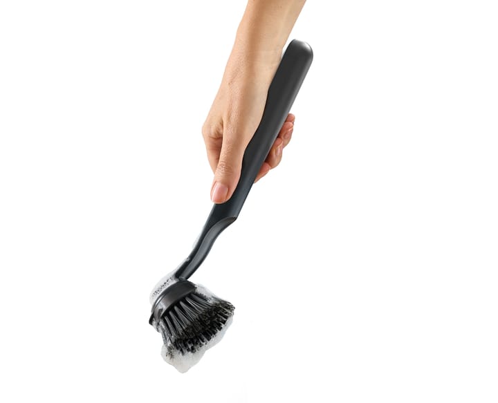 Joseph Joseph Sinktech escova de loiça com suporte grande de aço, Cinza Joseph Joseph