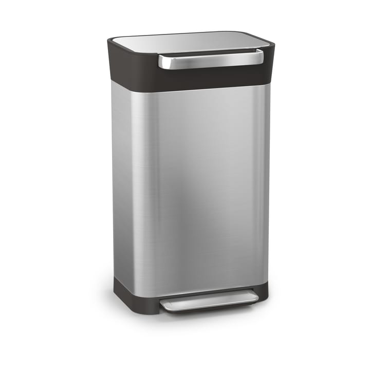 Joseph Joseph Titan trash compactor lixo com pedal 30 L - Aço inoxidável - Joseph Joseph
