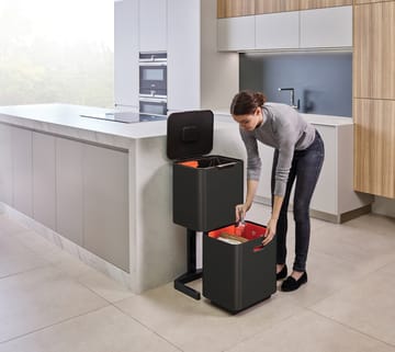 Joseph Joseph Totem Max caixote de lixo 60 L - Preto carbono - Joseph Joseph