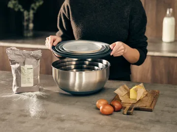 Nest prep & store Conj. tigelas 8 peças. - Aço - Joseph Joseph