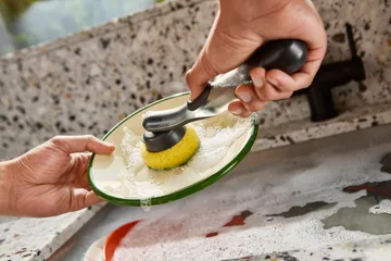 Sinktech escova de loiça com cabeça substituível - Claro - Joseph Joseph