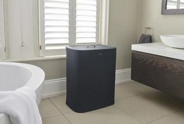 Tota Cesto de roupa 90 L - Preto - Joseph Joseph